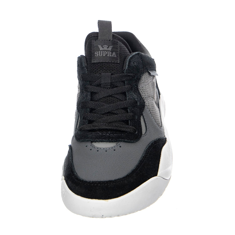 Pecos - Scarpe Stringate Profilo Basso Uomo Nere / Grigie / Bianche PECOS Black/Dk Grey-White . SUPRA 