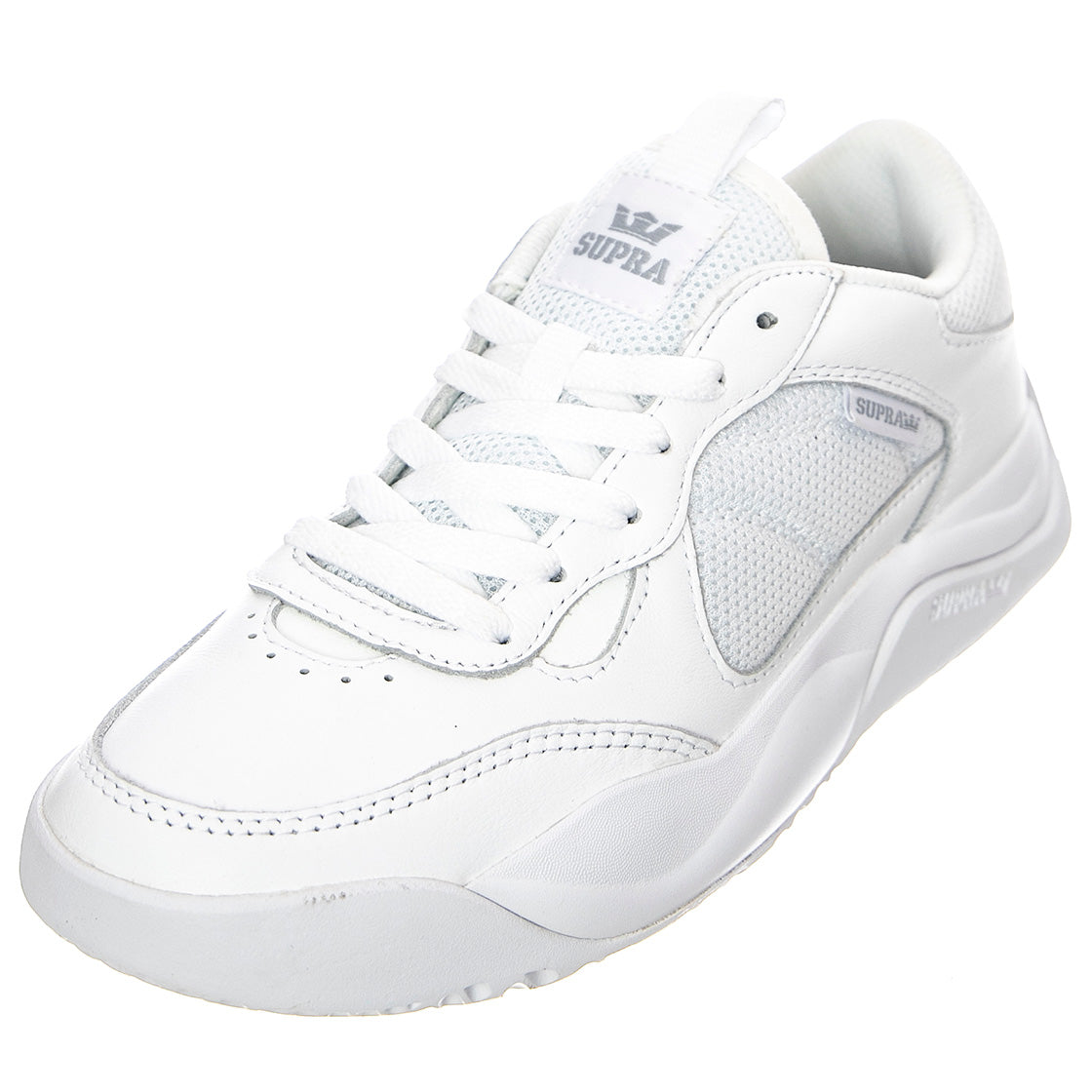 Pecos - Scarpe Stringate Profilo Basso Uomo Bianche PECOS White-White . SUPRA 