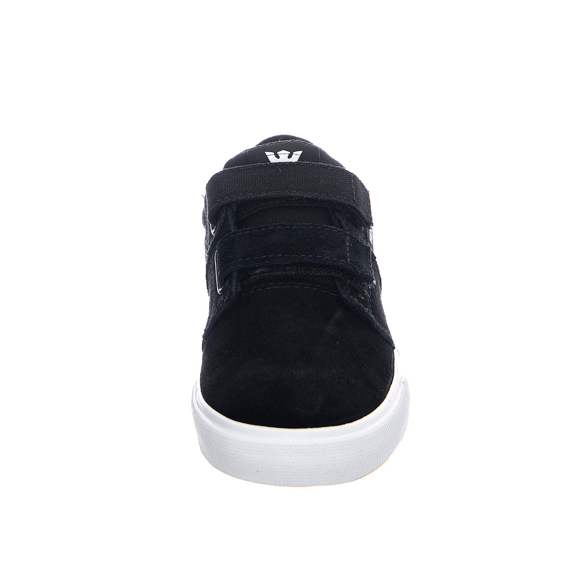 Kids Stacks II Vulc Velcro Sneakers - Black / White - Scarpe Profilo Basso Bambino Nere 13C 58334-002-M . SUPRA 