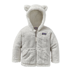 Baby Furry - Giacca Invernale con Cappuccio Bambino Bianca 61155-BCW . PATAGONIA 