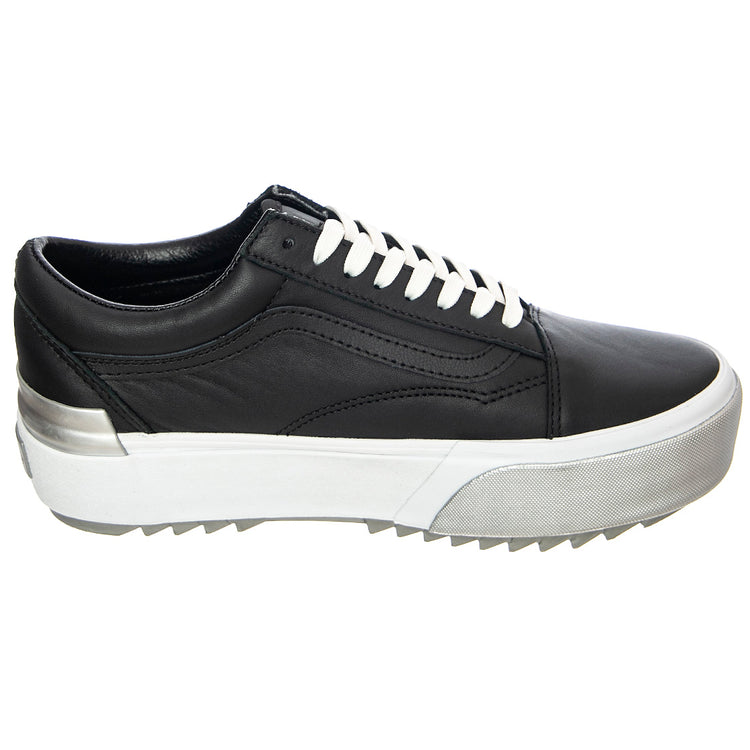 UA Old Skool Stacked - Scarpe Stringate Profilo Basso Donna Nere VN0A4U159IW1 . VANS 