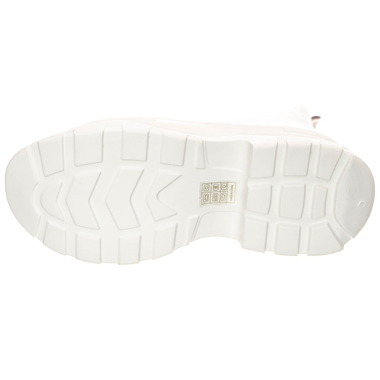 Captor - Scarpe Stringate Profilo Alto Donna Bianche SMPCAPTOR-WHTWHT . STEVE MADDEN 