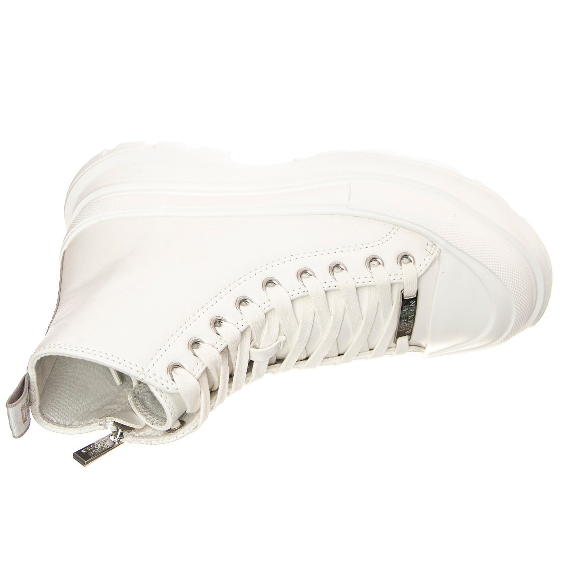 Captor - Scarpe Stringate Profilo Alto Donna Bianche SMPCAPTOR-WHTWHT . STEVE MADDEN 