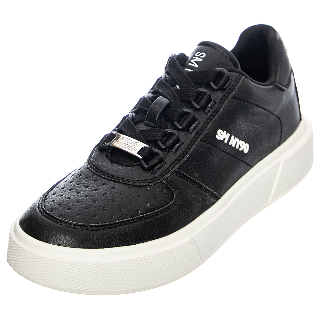 Hoopster - Scarpe Stringate Profilo Basso Donna Nere SMPHOOPSTER-BLK . STEVE MADDEN 