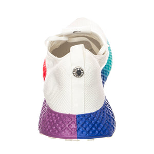 Riser - Scarpe Stringate Profilo Basso Donna Bianche / Multi SMPRISER-WHTMULT . STEVE MADDEN 