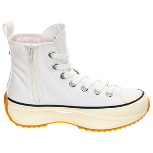 Shark - Scarpe Stringate Profilo Alto Donna Bianche SMPSHARK-WHTC . STEVE MADDEN 