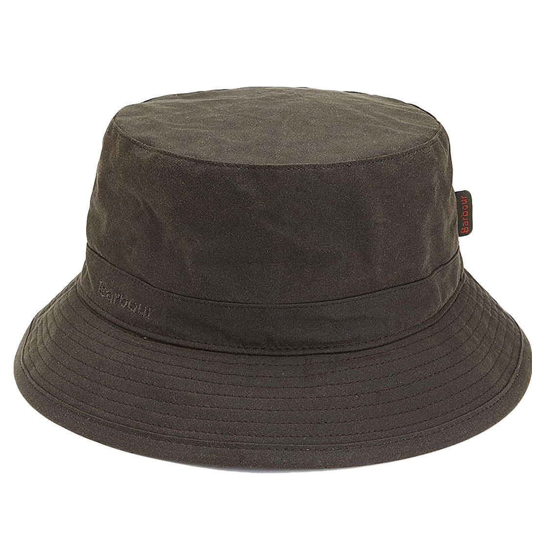 Wax Sports Hat Olive - Cappellino da Pescatore Marrone 222MMHA0001-OL71 . BARBOUR 