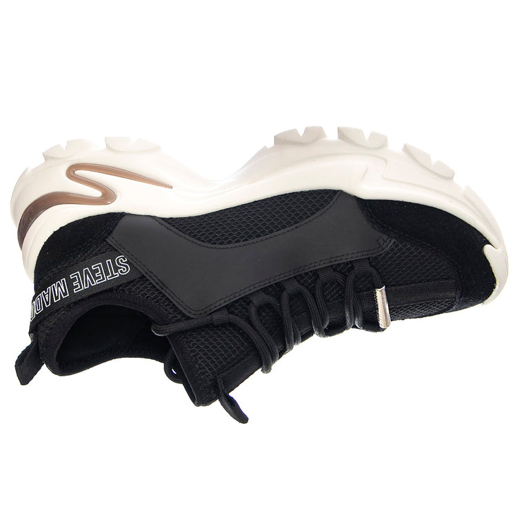 Medusa - Scarpe Stringate Profilo Basso Donna Nere SMPMEDUSA-BLK . STEVE MADDEN 