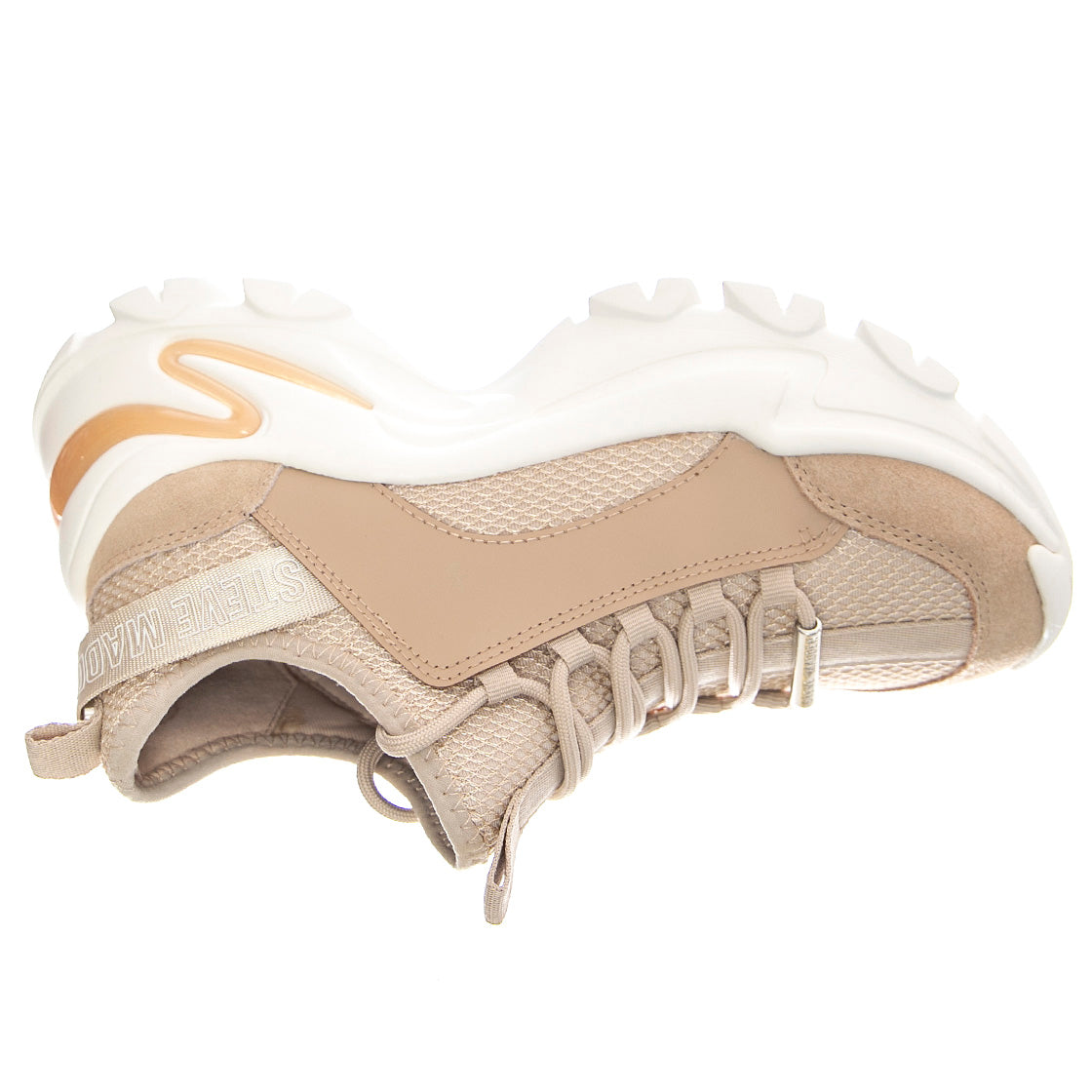Medusa - Scarpe Stringate Profilo Basso Donna Beige SMPMEDUSA-BLS . STEVE MADDEN 