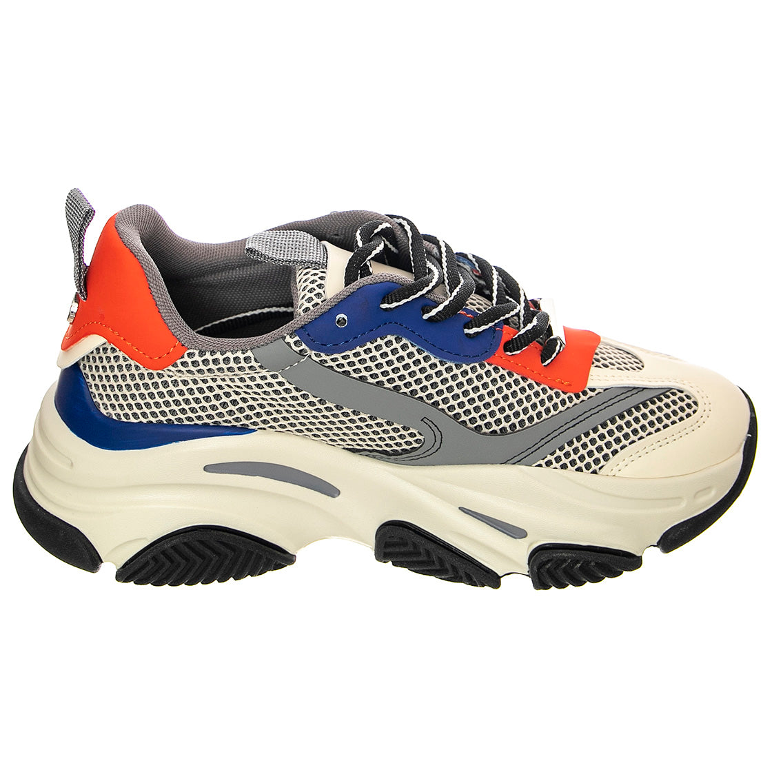 Possession Grey / Blue - Scarpe Stringate Profilo Basso Donna Grigio / Blu / Multicolore SMPPOSSESSION-GRWBLU . STEVE MADDEN 