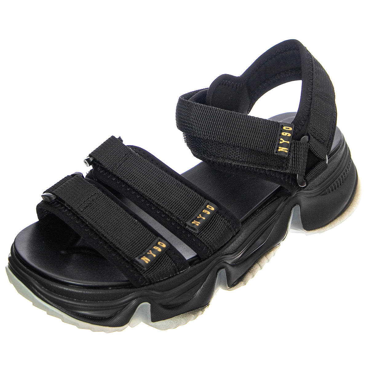Chakra Black / Gold - Sandali Donna Neri / Oro SMSCHAKRA-BLA . STEVE MADDEN 