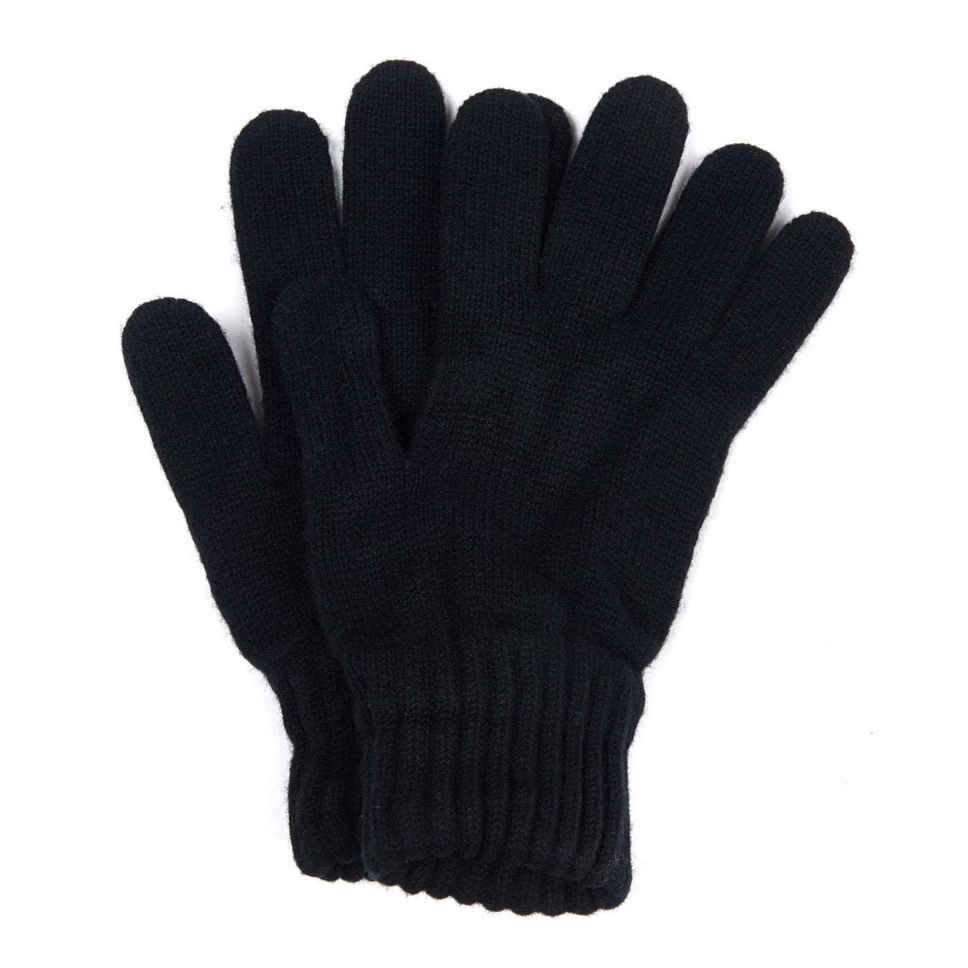 LAMBSWOOL GLOVES BLACK - Guanti in Lana Neri MGL0006-BK11-FW23 . BARBOUR 
