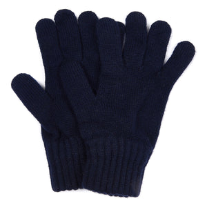Lambswool Gloves Navy - Guanti Blu MGL0006-NY91-FW23 . BARBOUR 