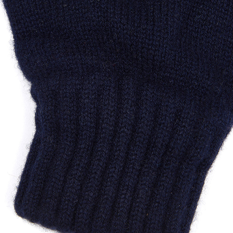 Lambswool Gloves Navy - Guanti Blu MGL0006-NY91-FW23 . BARBOUR 