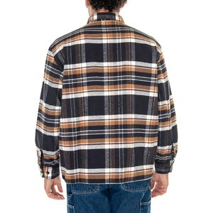 Sebastian Shirt LS Navy / Brown - Camicia Uomo Multicolore I032582.1WO.67. . EDWIN 