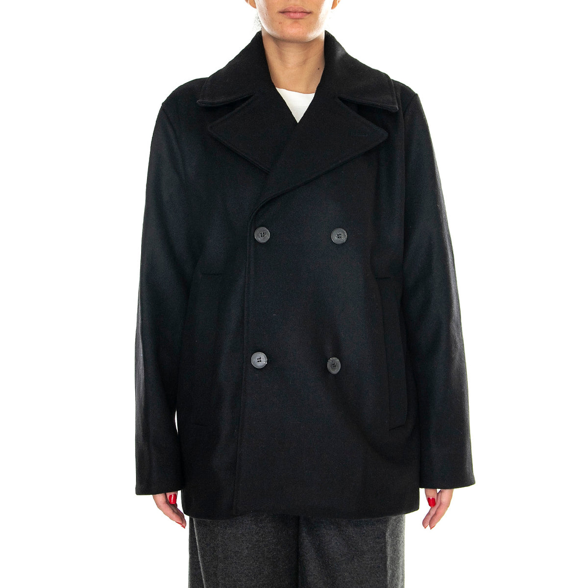 Rebin Black Jacket - Giacca Donna Nera 330907-BLK . ELVINE 