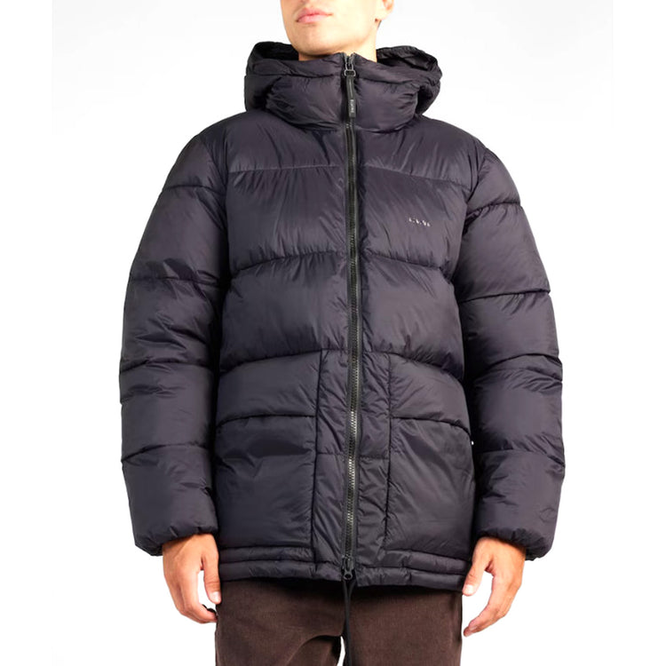 NELIX BLACK - Giacca Piumino con Cappuccio Uomo Nera 330927-110 . ELVINE 