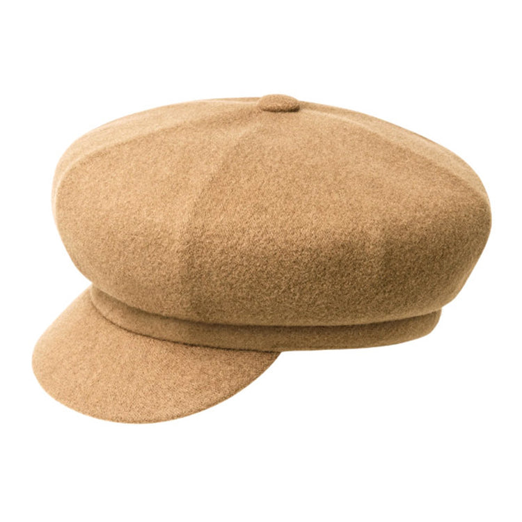 WOOL SPITFIRE CAMEL - Cappellino a Coppola Marrone 0259BC-CM227 . KANGOL 