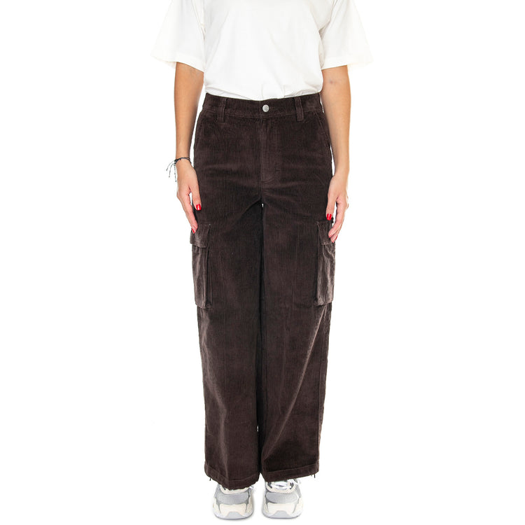 Andrea Baggy Cargo Pant Java Brown - Pantaloni Donna Marroni 242020100-JVA . OBEY 