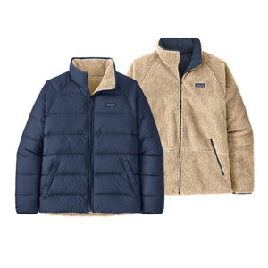 M'S REVERSIBLE SILENT DOWN JKT NEW NAVY - Giacca Uomo Blu 20670-NENA . PATAGONIA 