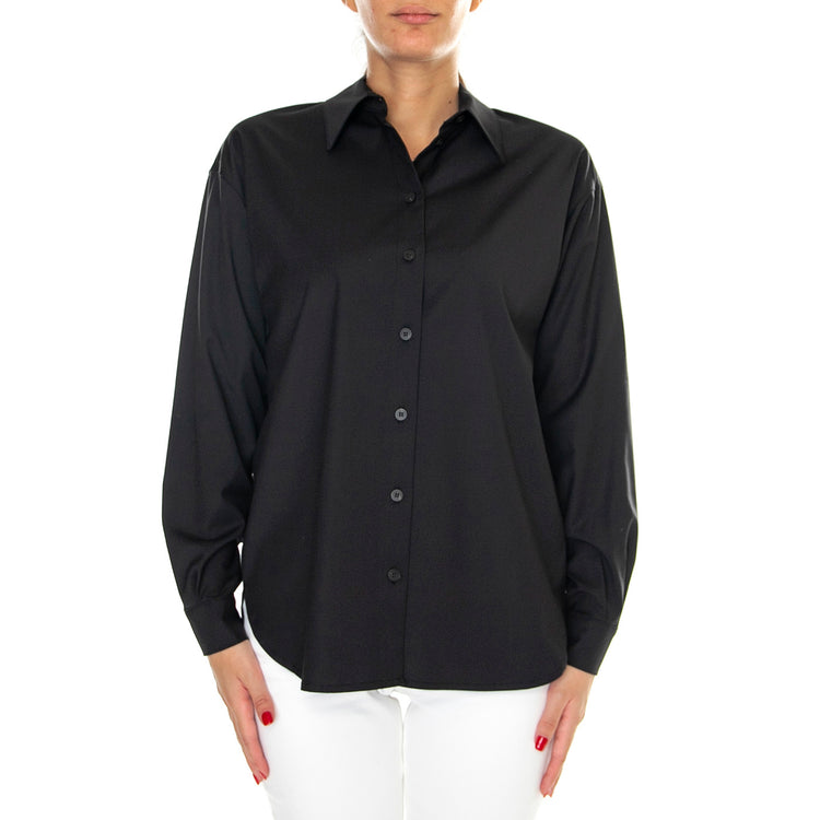 Camicia Donna 999 Nera Black Shirt W266C06W593-999 . SKILLS 