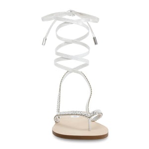 DENZELLE RHINESTONE - Sandali Bassi Donna Bianchi SMSDENZELLE-RHI . STEVE MADDEN 
