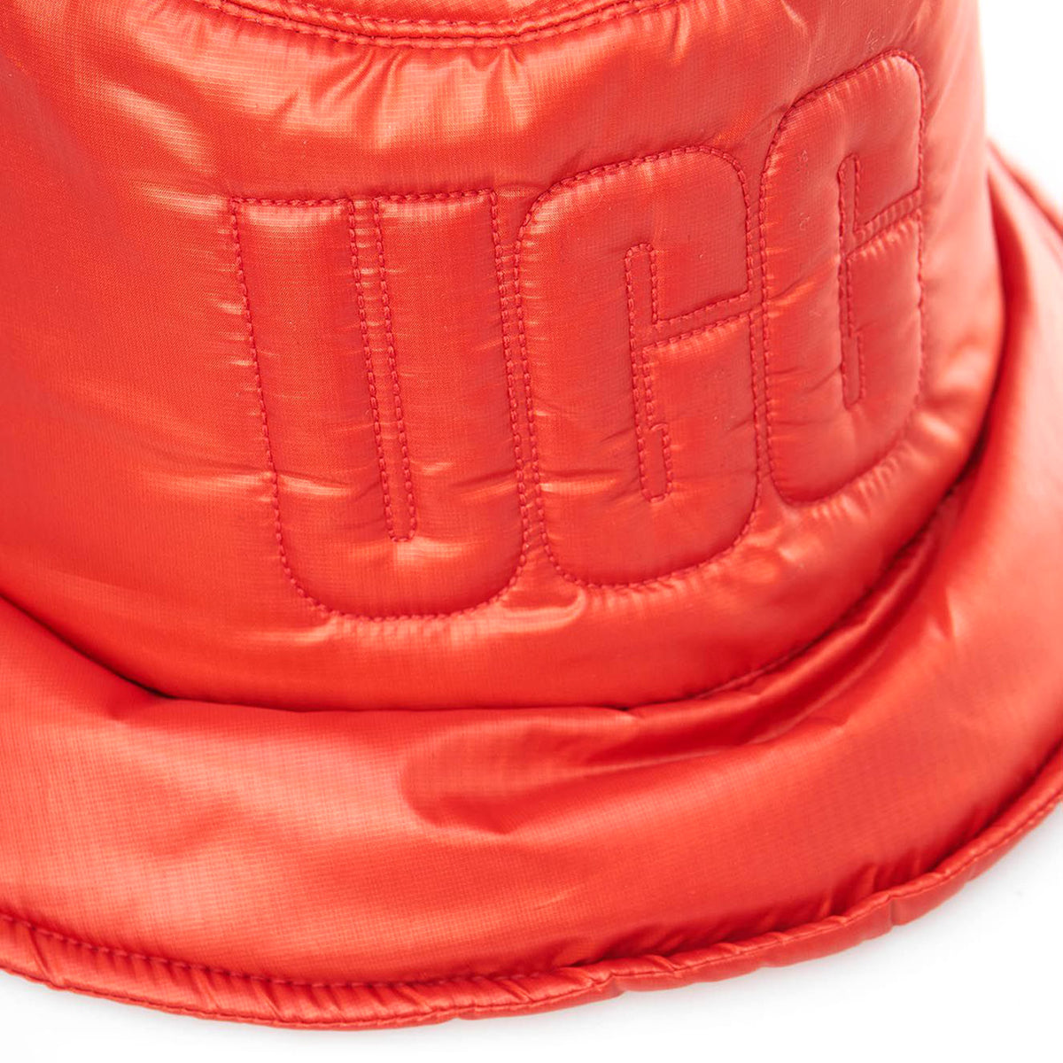 W AW Quilted Logo Bucket Hat Neon Mars - Cappello da Pescatore Arancione UGA21628-MARS . UGG 