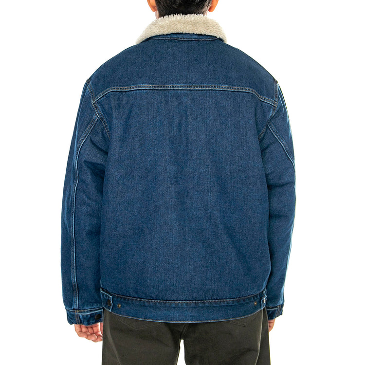 Herald Jacket Blue / Wall stone washed - Giacca Uomo Denim Jeans Blu I033765.2JR06 . CARHARTT WIP 
