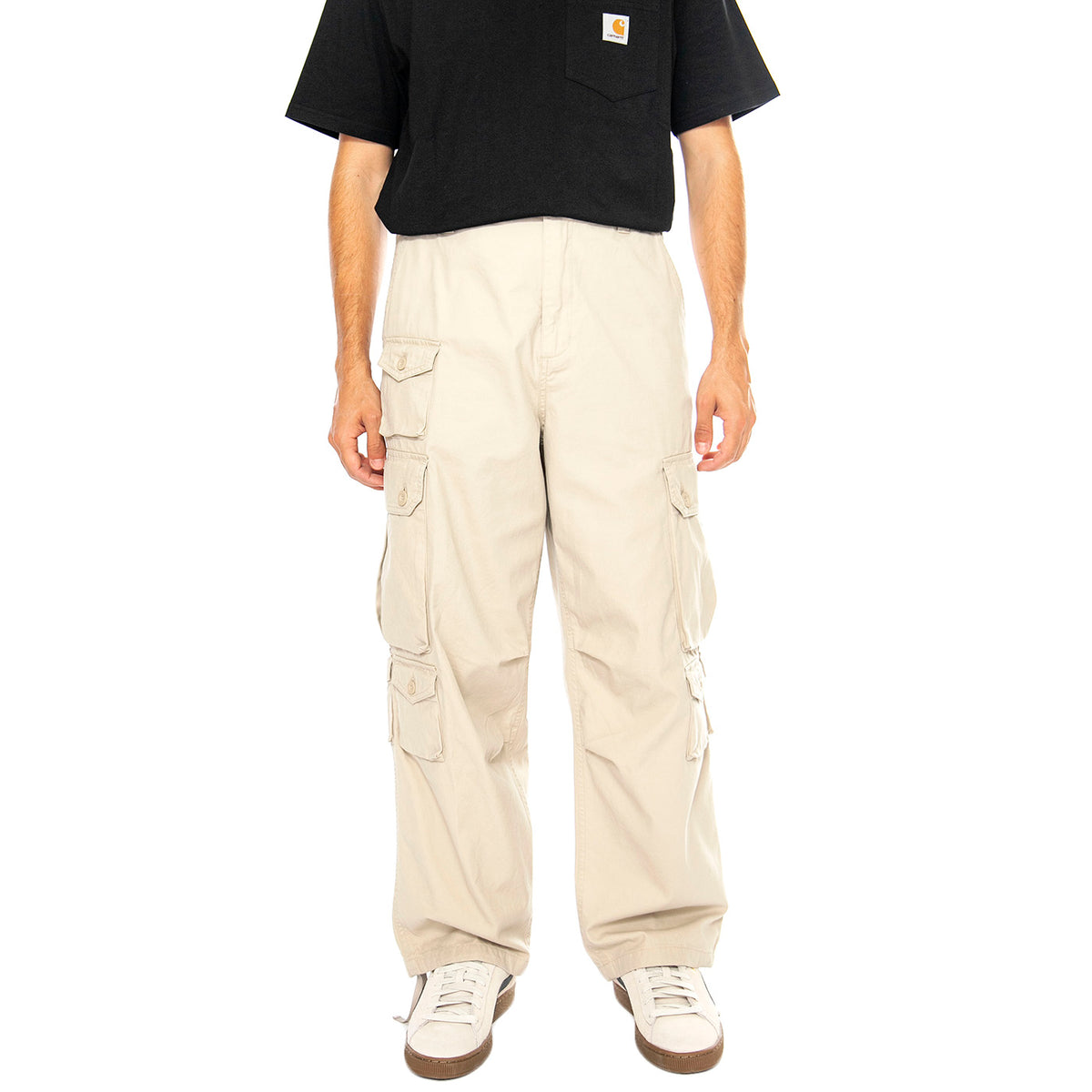 Tracker Pant Wall - Pantaloni Uomo Beige I033835.G1XX . CARHARTT WIP 
