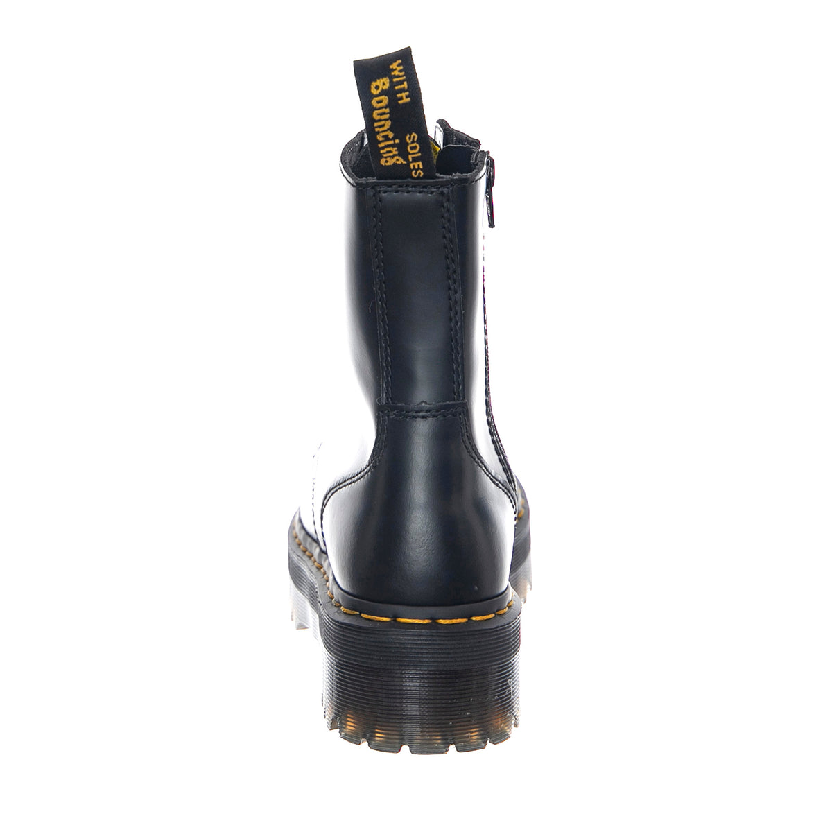 Jadon - Polished Smooth Black - Anfibi Stringati Donna Neri DMSJADONBK15265001 . DR.MARTENS 