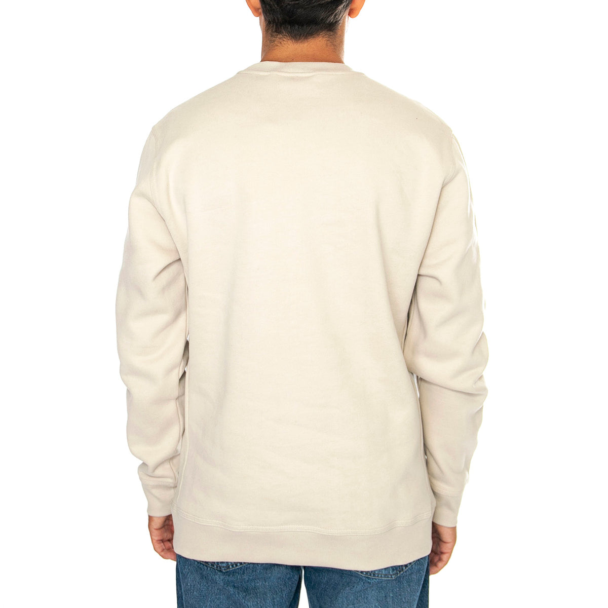 Dan Life Reg Heavy Sweat Crew Silver Lining - Felpa Girocollo Uomo Beige 22029902-4523806 . ONLY & SONS 