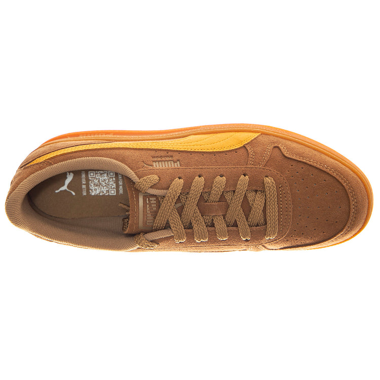 Indoor R-Suede Chocolate Chip / Sport Yellow - Scarpe Profilo Basso Uomo Marroni 398531-02 . PUMA 