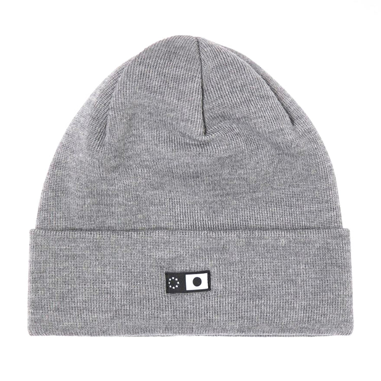 Merinos Beanie Mid Grey Marl - Cappellino a Cuffia Grigio I029886.MDF.00. . EDWIN 