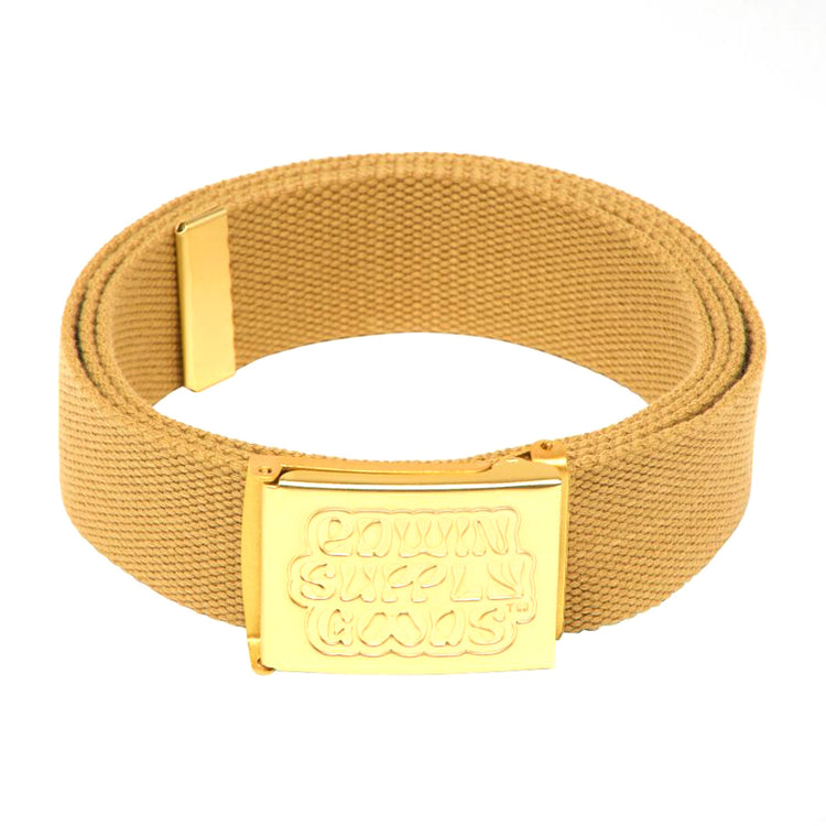 Edwin Clip Belt Gold - Cintura Oro I031989.3K.00. . EDWIN 