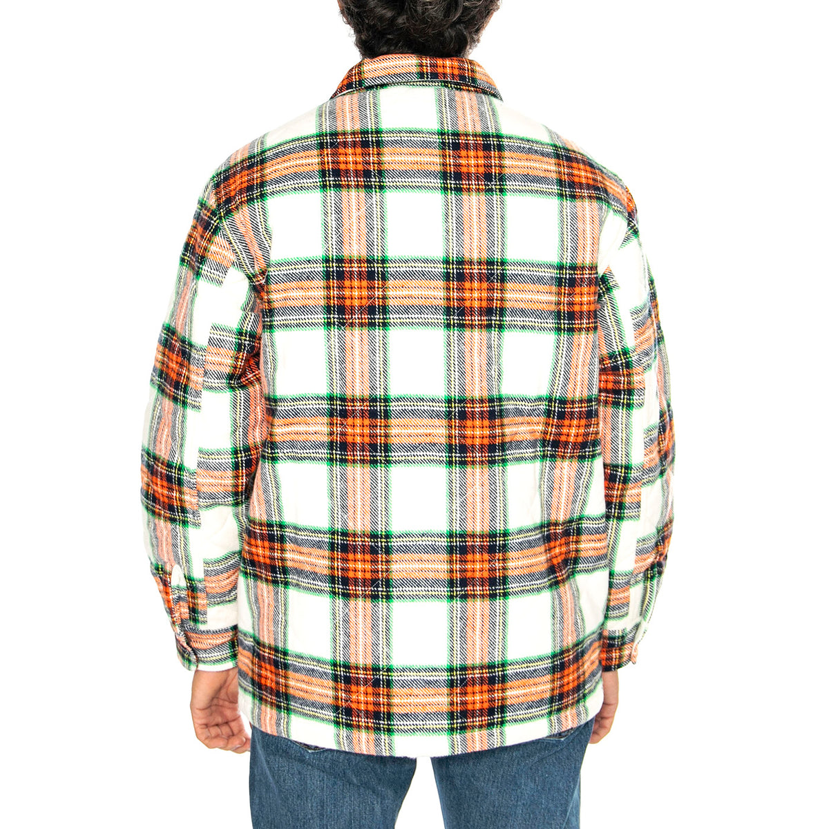 Sven II Shirt Lined LS White / Red - Camicia Uomo Multicolore I032610.1WZ.67. . EDWIN 
