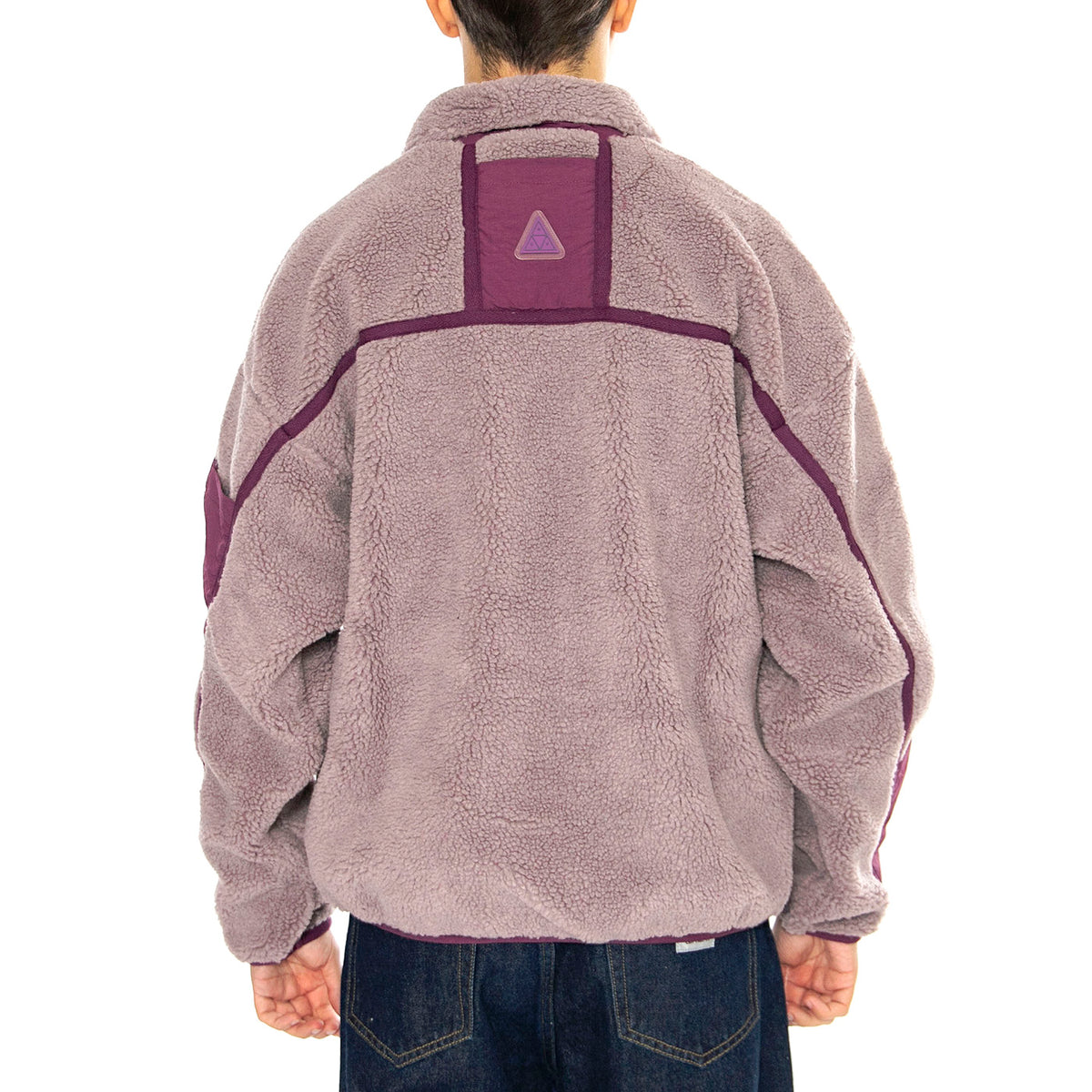Livingstone Sherpa Jacket Dust Purple - Giacca Uomo Viola JK00407-DSTPR . HUF 