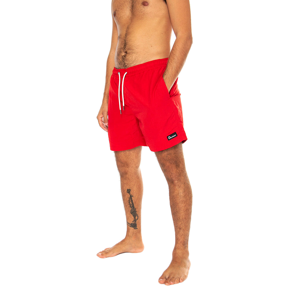Swim Shorts Haute Red - Costume da Bagno Uomo Rosso PFD0352-C40 . PENFIELD 