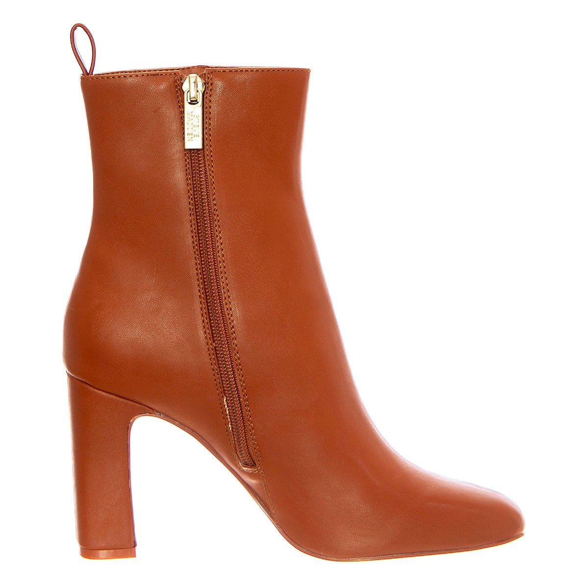 Adelisa Cognac Leather - Stivaletti Donna Marroni SMSADELISA-COG . STEVE MADDEN 
