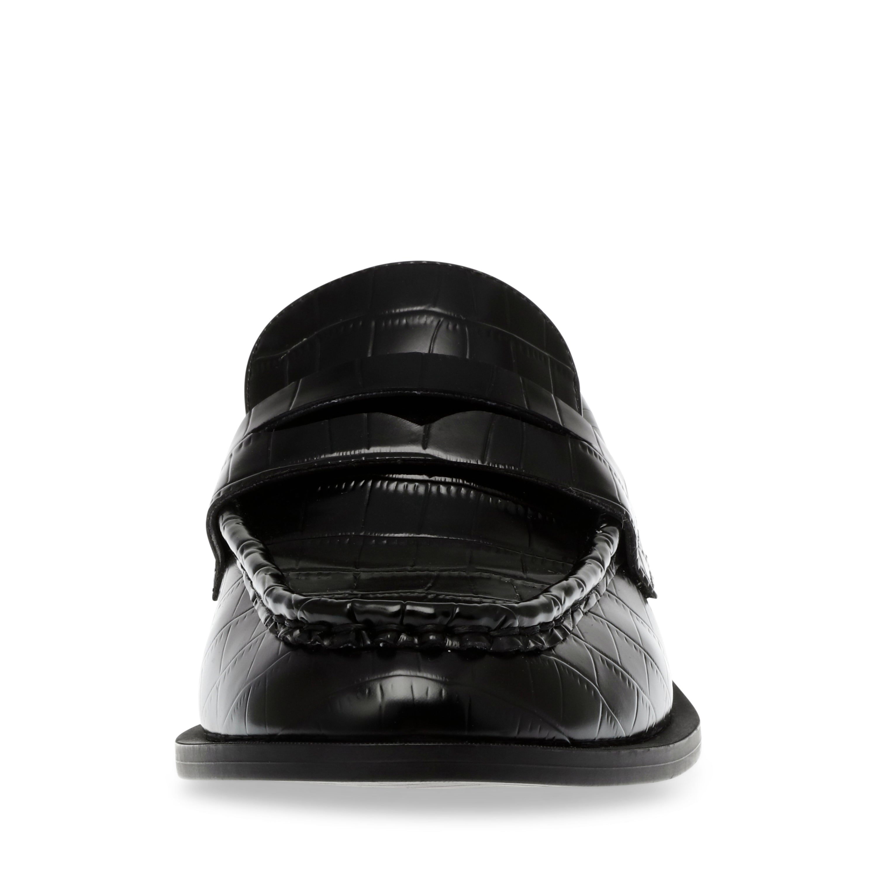 HARLEM BLK CROCO - Mocassini Donna Neri SMSHARLEM-66 . STEVE MADDEN 