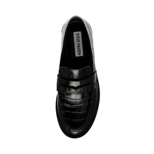 HARLEM BLK CROCO - Mocassini Donna Neri SMSHARLEM-66 . STEVE MADDEN 