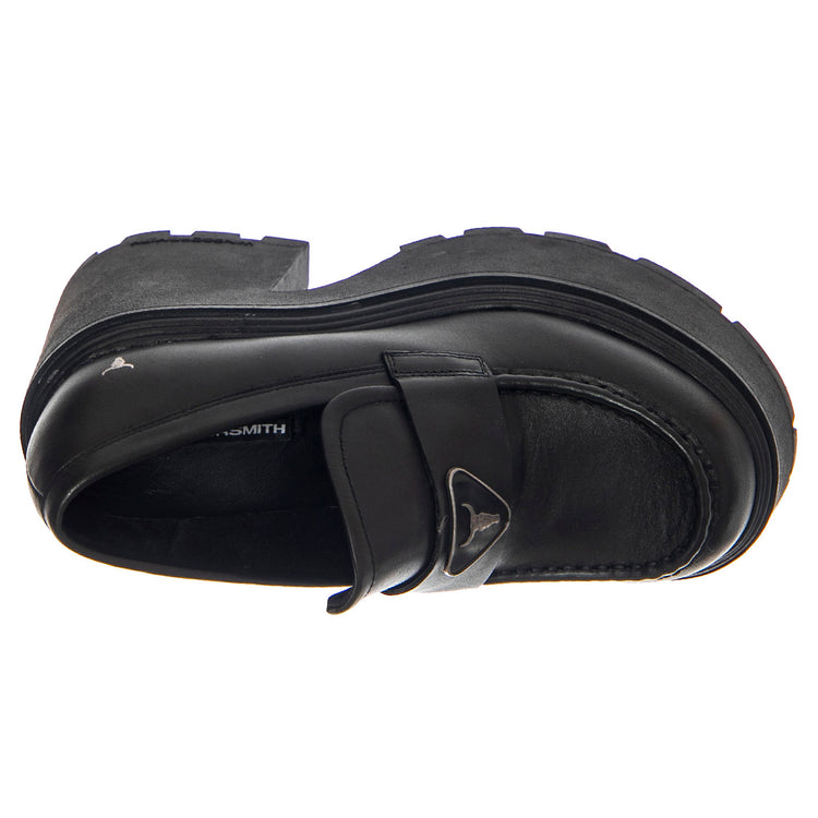 Spoiled Black Leather - Moccasini Donna Neri WSSSPOILED-BLK . WINDSOR SMITH 