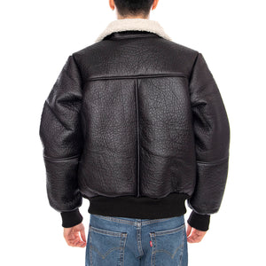 B-15 MOD Jacket -- Giacca Uomo Nera F258117 3 ALPHA INDUSTRIES 