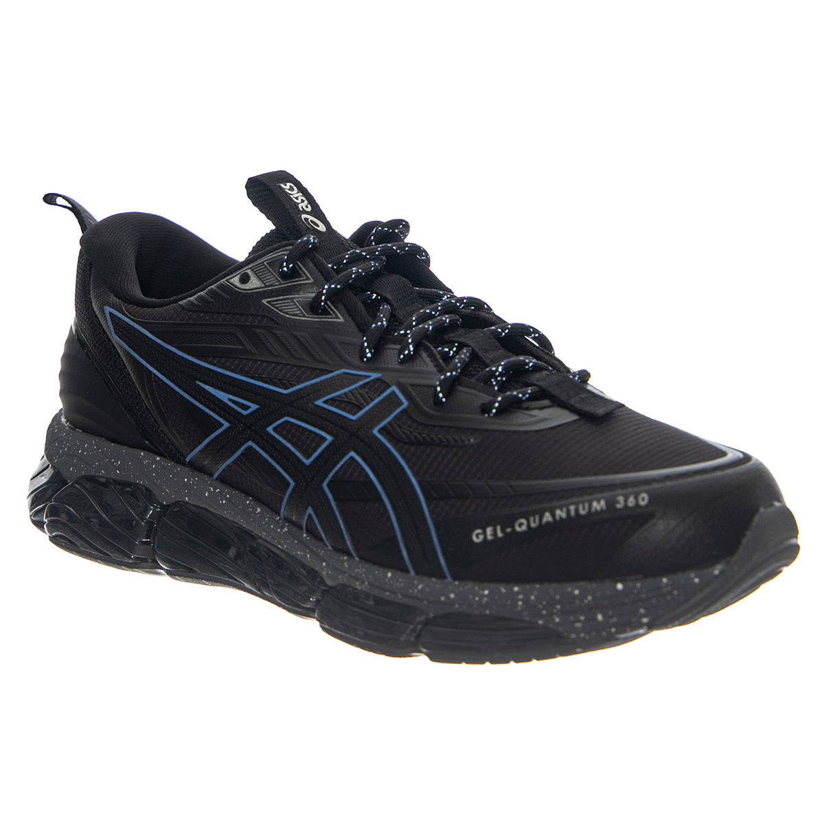 GEL-QUANTUM 360 VIII Utility Black / Asics Blue - Scarpe Stringate Uomo Nere 1203A471-003 . ASICS 