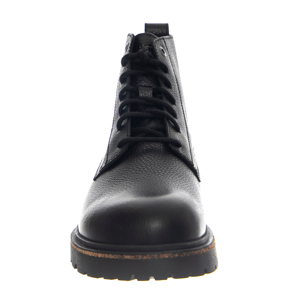 Highwood Lace Mid N Black, Natural Leather - Stivaletti Uomo Neri 1030756 . BIRKENSTOCK 