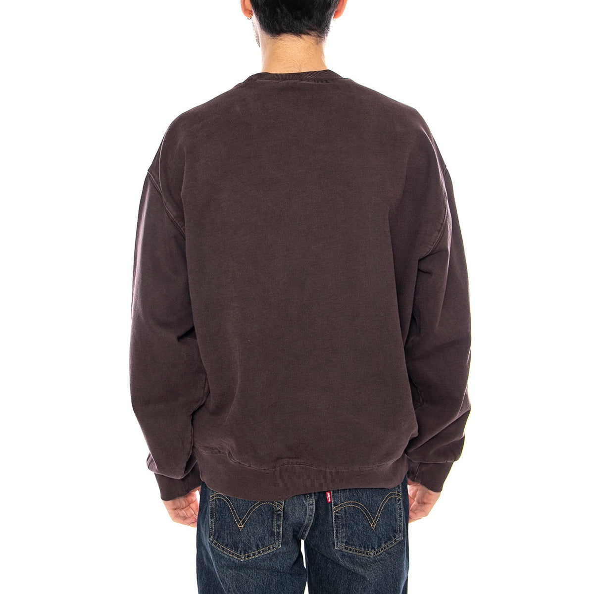 Vista Sweat -- Felpa Uomo Palisander Marrone I029522.33HGD . CARHARTT WIP 
