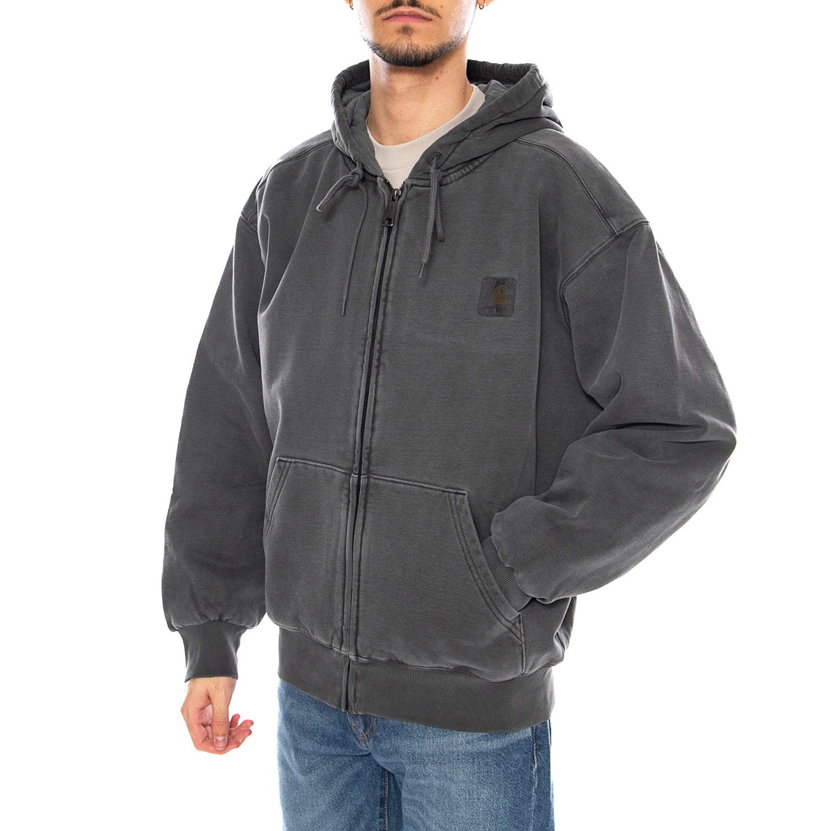 Hooded Vista Jacket Black -- Giacca con Cappuccio Uomo Nera I029524.89GD . CARHARTT WIP 