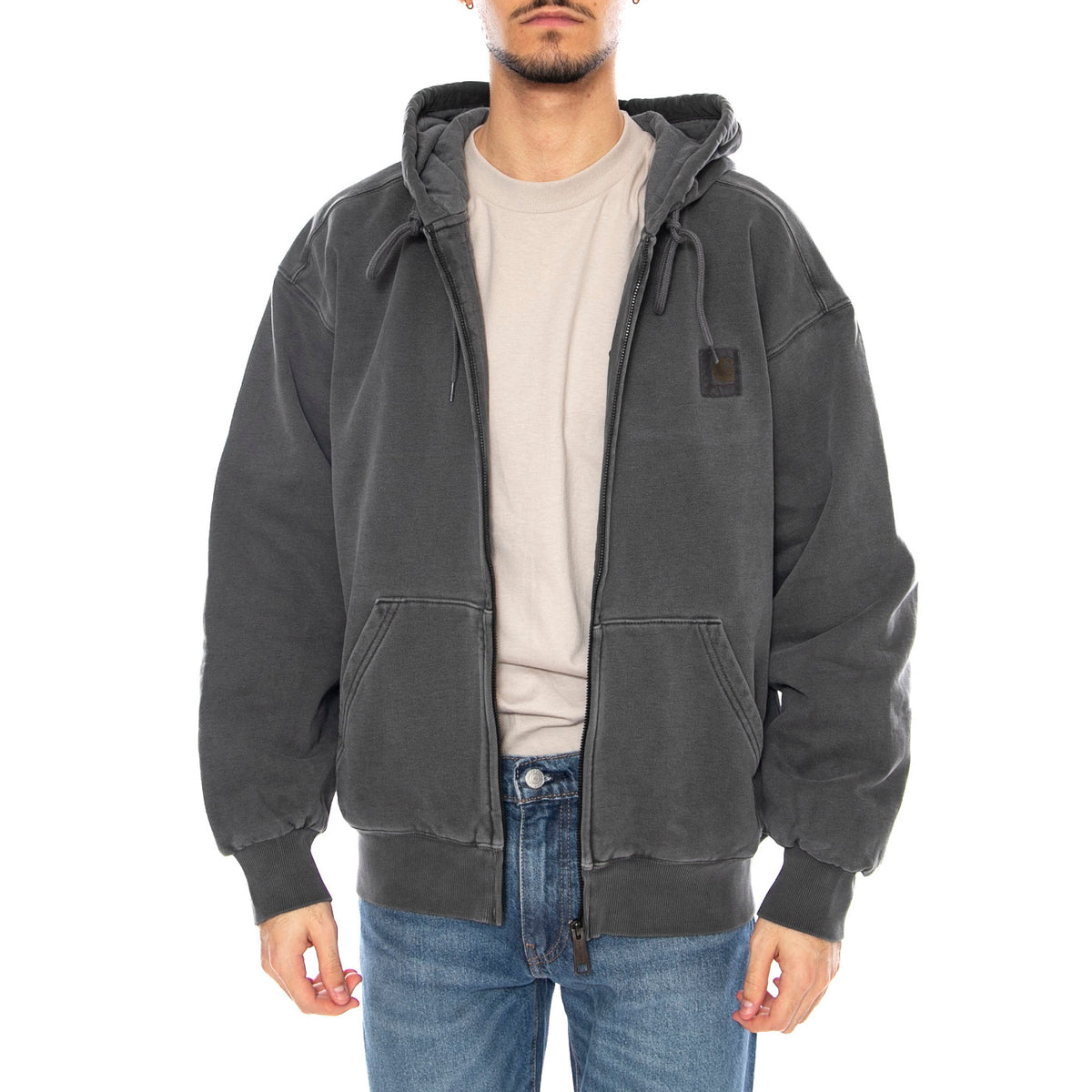 Hooded Vista Jacket Black -- Giacca con Cappuccio Uomo Nera I029524.89GD . CARHARTT WIP 