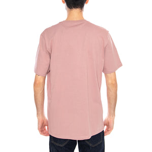 S/S Pocket T-Shirt Glassy Pink - Maglietta Girocollo Uomo Rosa I030434.1NJXX . CARHARTT WIP 