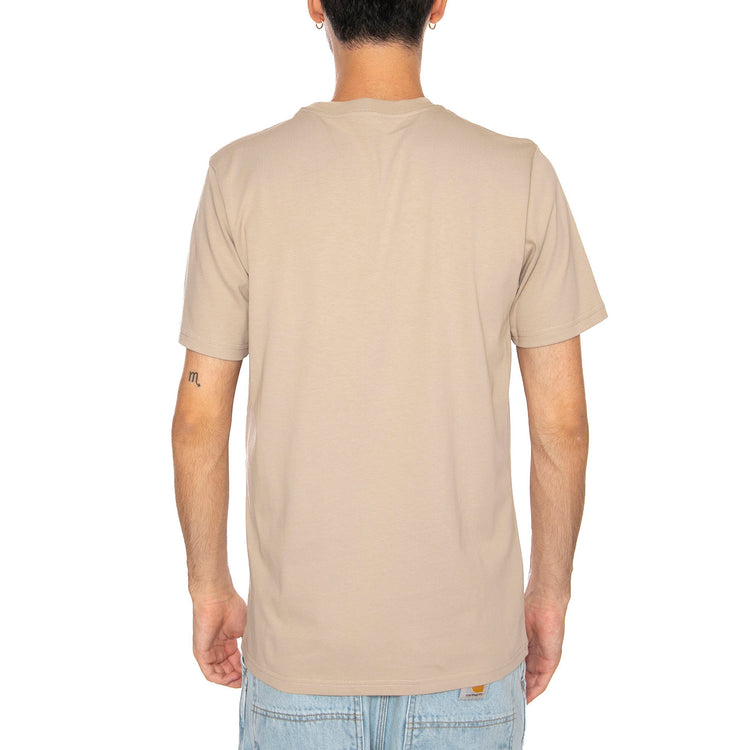 S/S Pocket T-Shirt Wall - Maglietta Girocollo Uomo Beige I030434.G1XX . CARHARTT WIP 