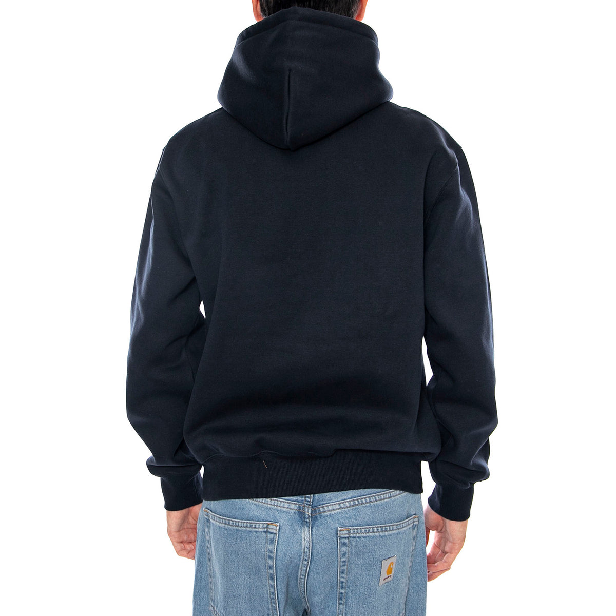 Hooded Carhartt Sweat Deep Night / Palisander - Felpa con Cappuccio Uomo Blu I030547.38CXX . CARHARTT WIP 